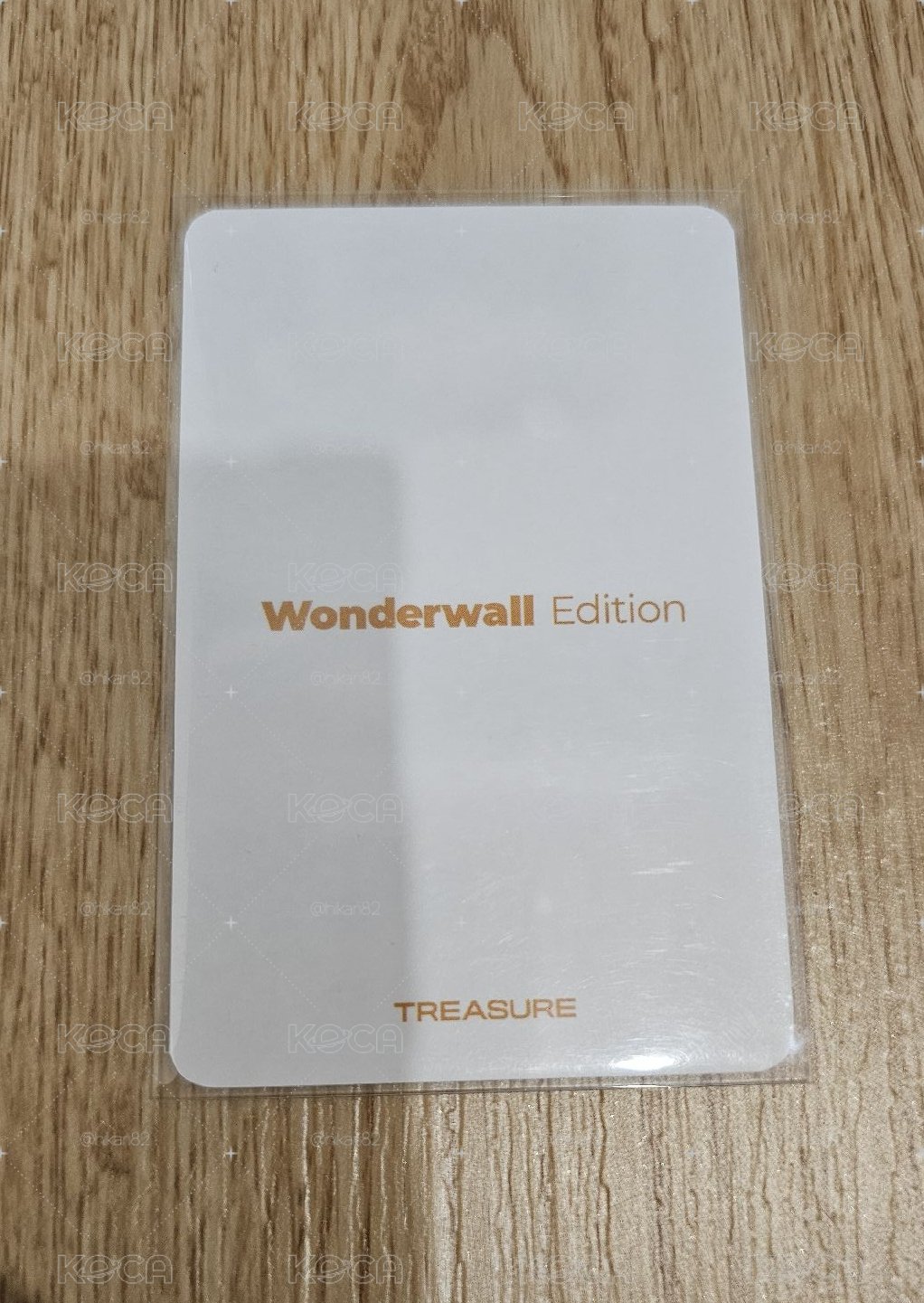 WONDERWALL & TREASURE特典  YOSHI