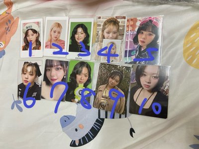 TWICE定延日本系列官方小卡