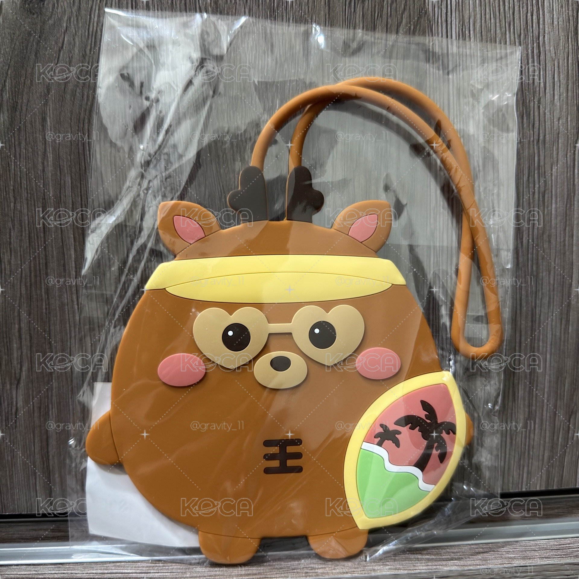RIIZE 成燦 烏拉鹿行李吊牌