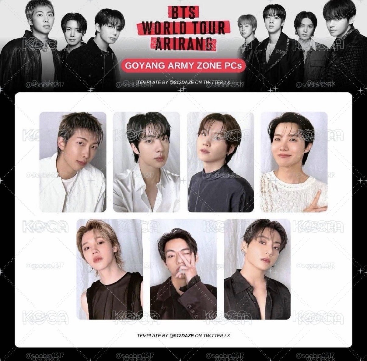 bts 高陽場zone卡一套