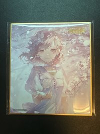 繪名 余花色紙