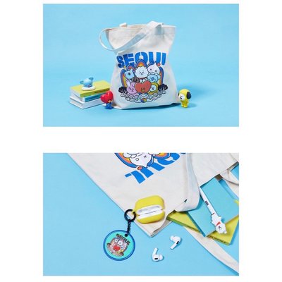 全新 帆布袋 BT21 首爾限定