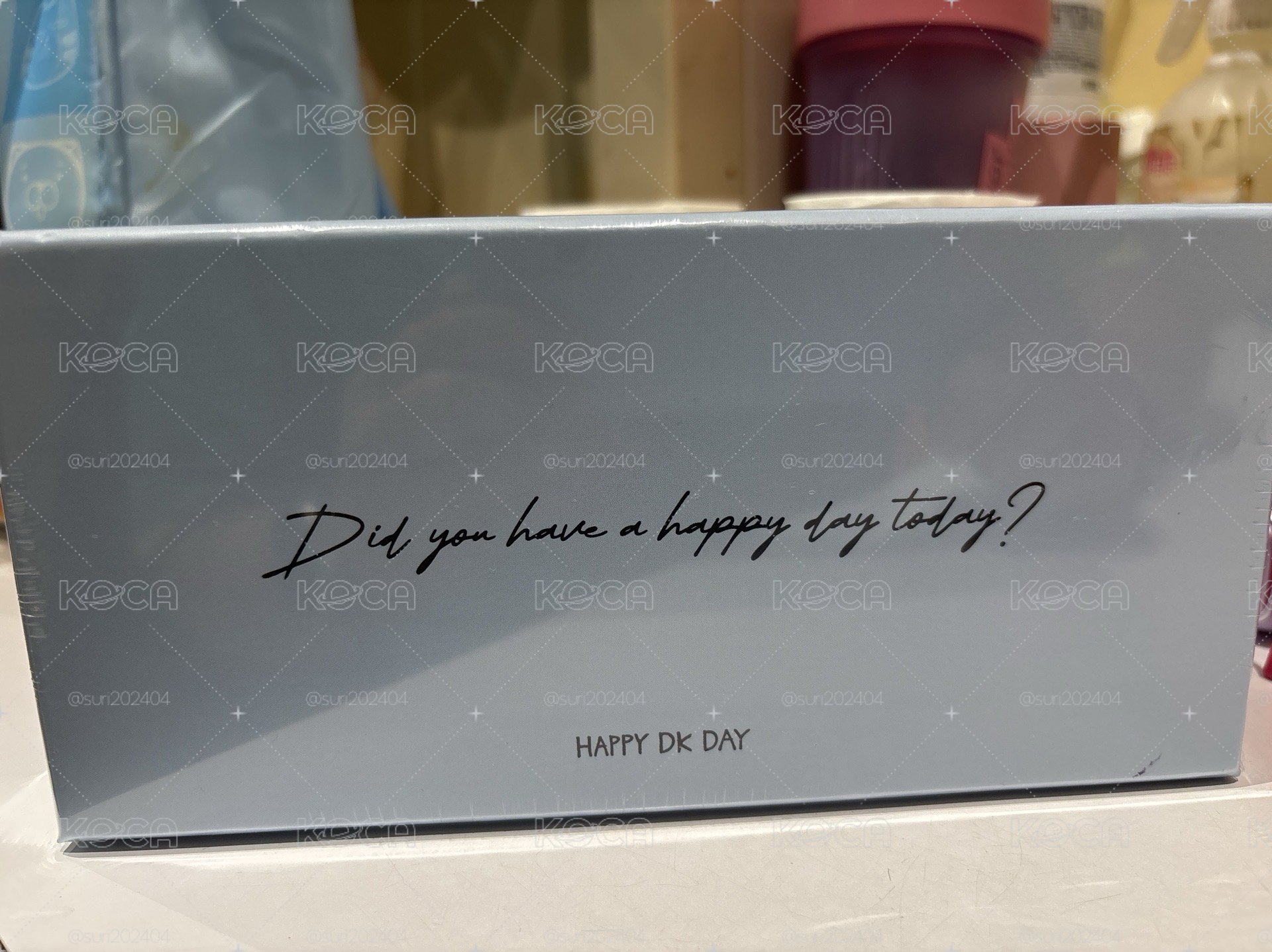 DK 生日禮未拆