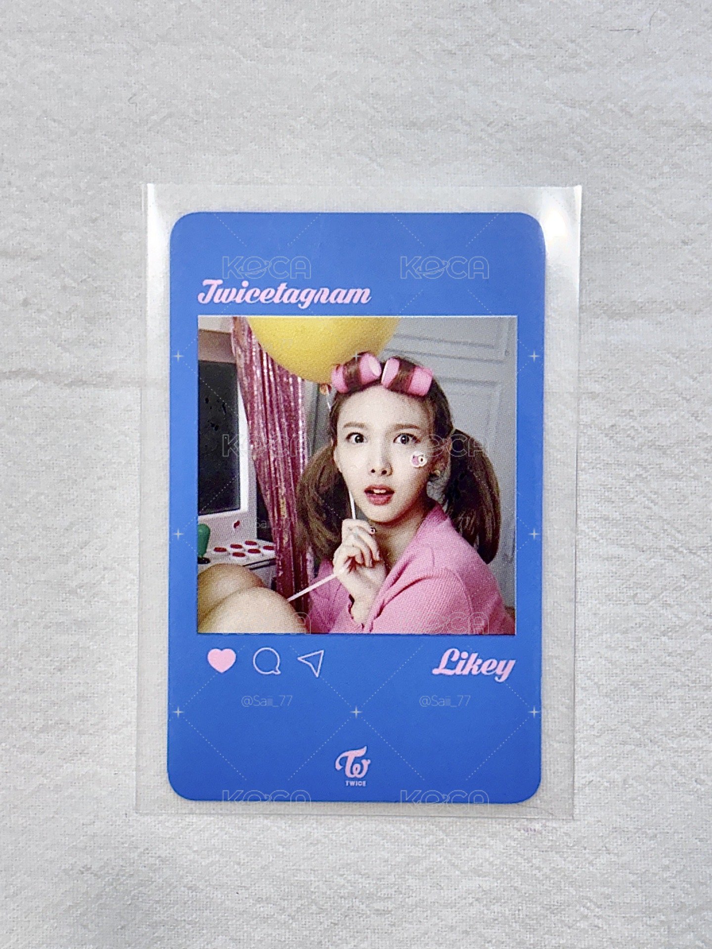 Twicetagram 快閃店 小卡