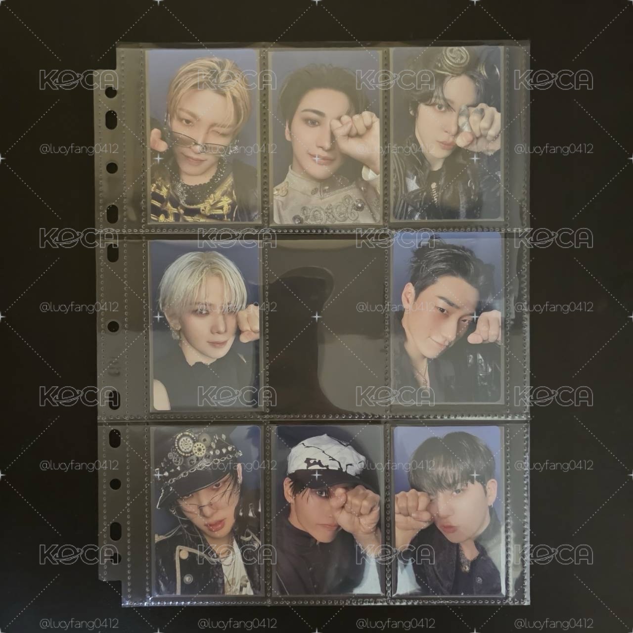 ATEEZ JP FC Golden hour part.4特典卡