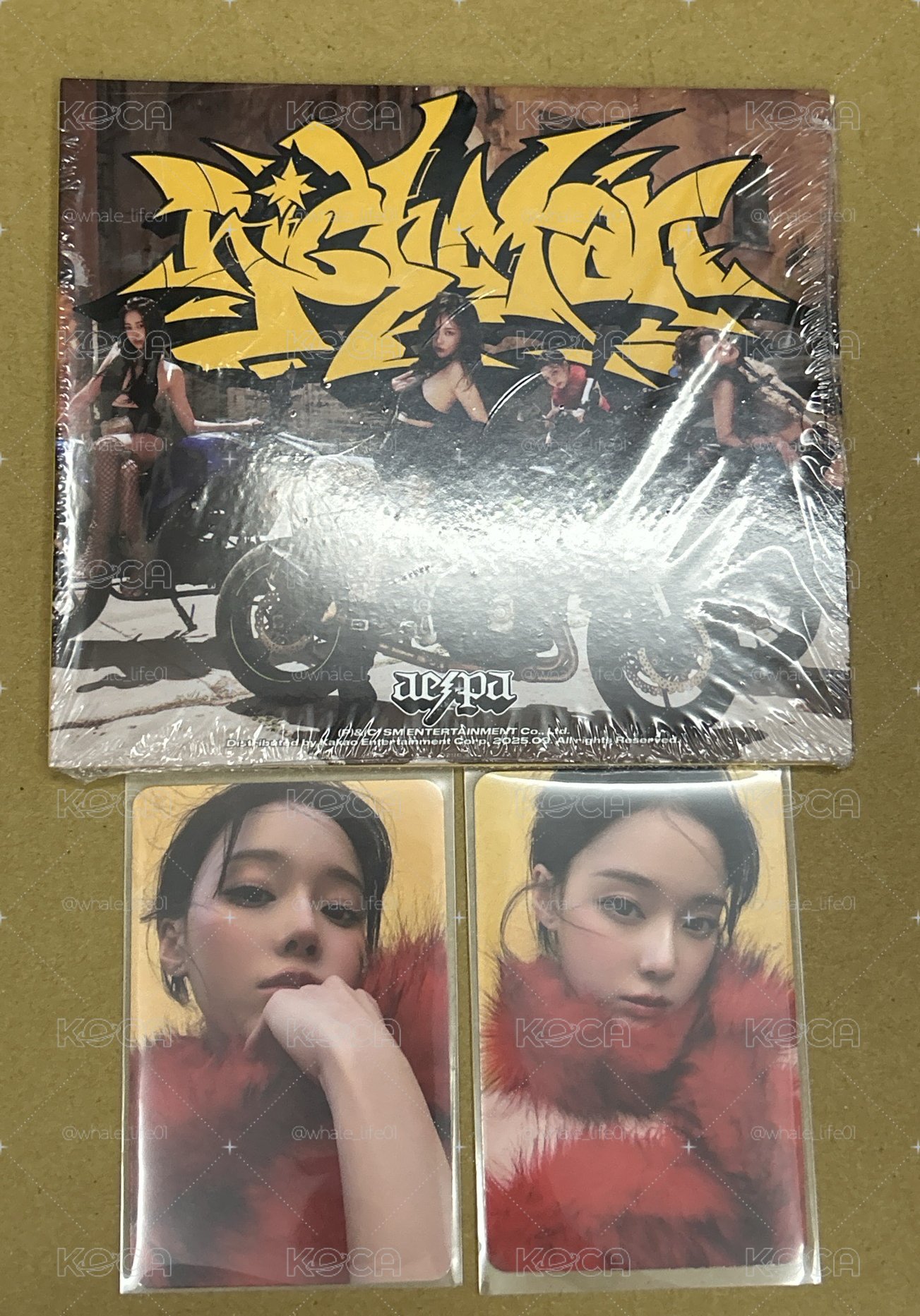 aespa rich man 日限版全專（冬）