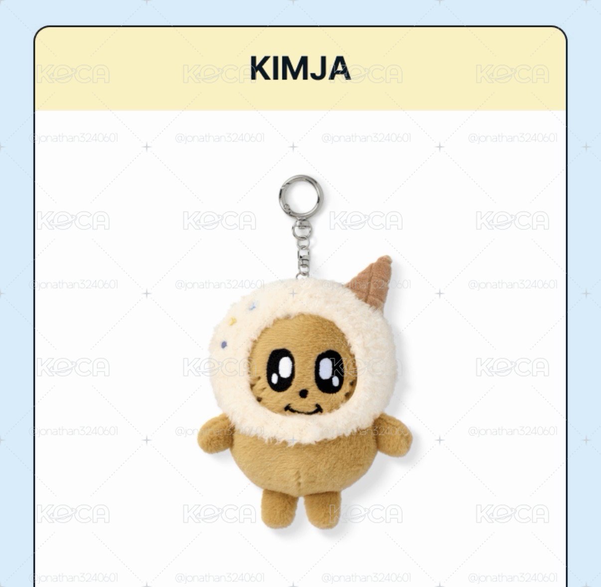 Kimja 冰淇淋頭套娃