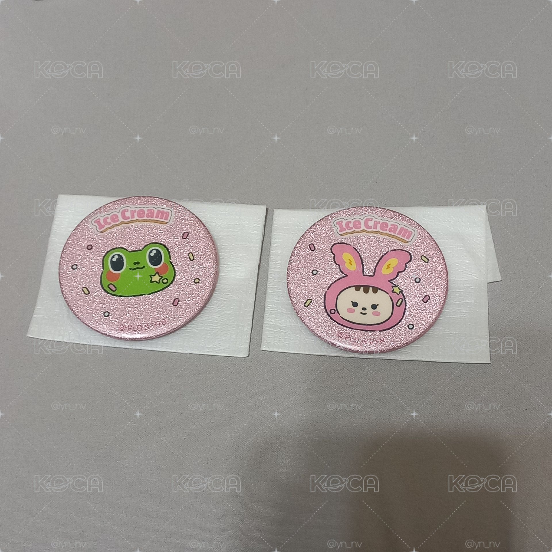 Miniteen 徽章 漢+八