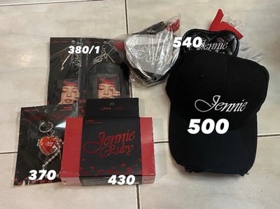 Jennie x Miniso 聯名現貨商品