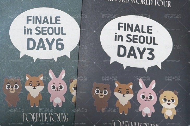 Day6 FY入場禮 Day3&Day6整組