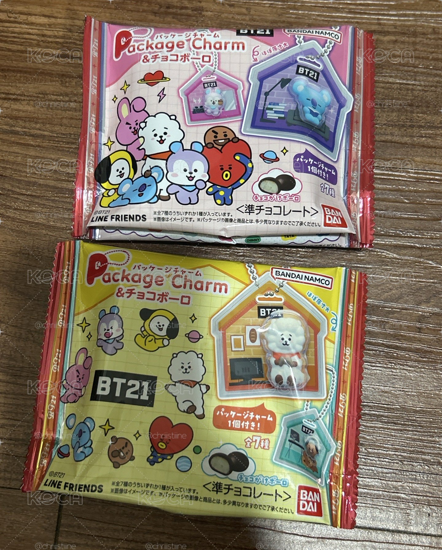 BT21 食玩盲盒兩包 （未拆）
