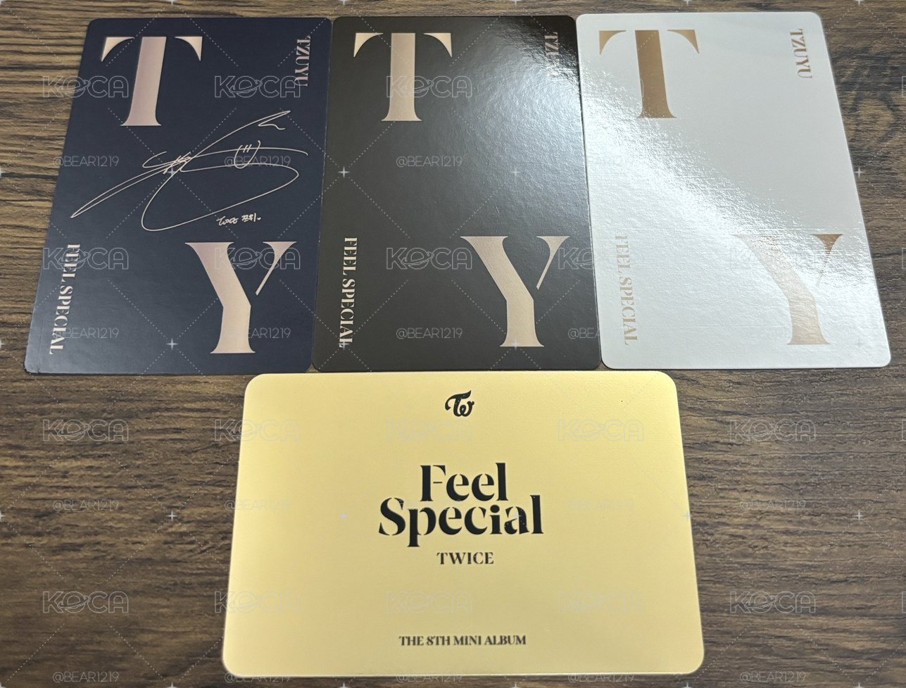 子瑜💙Feel Special小卡盤