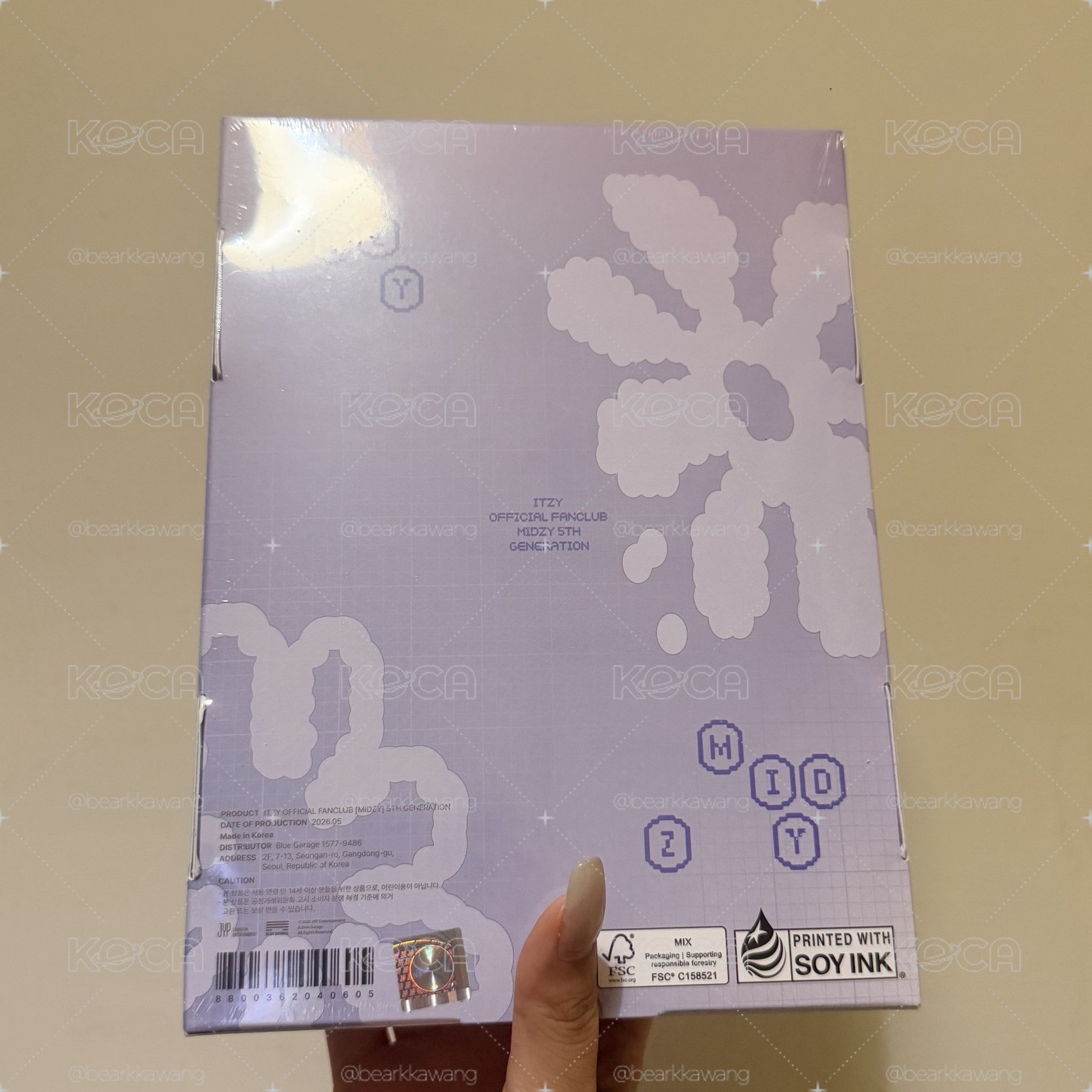 ITZY 五期會員禮 全新未拆