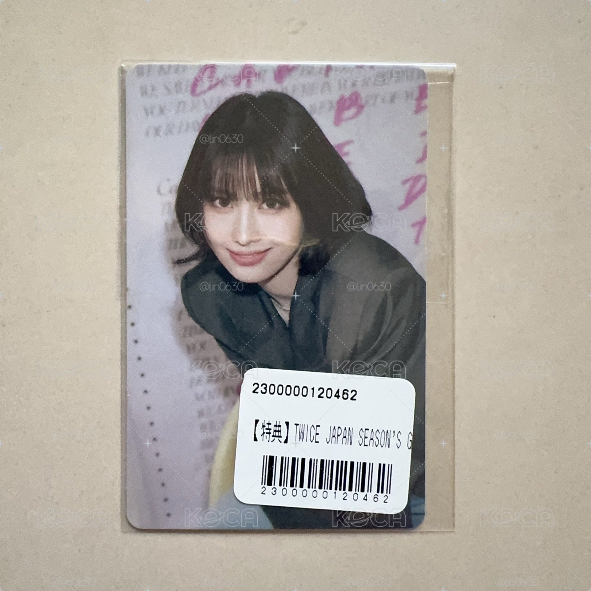 momo 未拆年曆特典