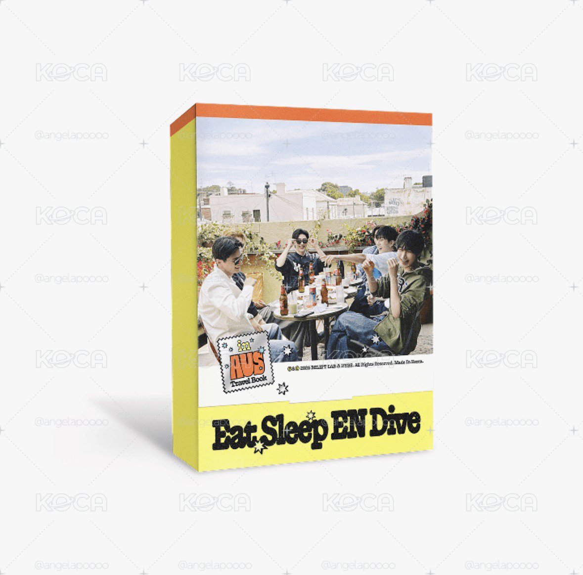 ENHYPEN <Eat Sleep EN Dive in AUS> 旅遊書