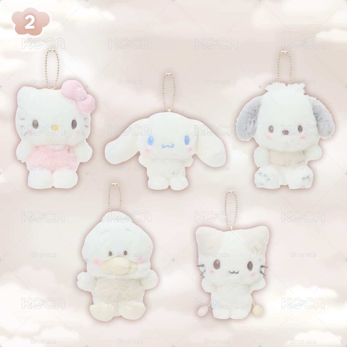 軟綿綿雲朵系列kitty