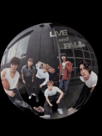 迷五 Live ver.圓形 明信片 