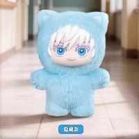 隱藏款 娃娃 咒術迴戰 貓貓樂園排隊搪膠毛絨盲盒