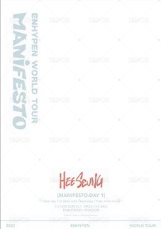 MANIFESTO世巡 海報  背面