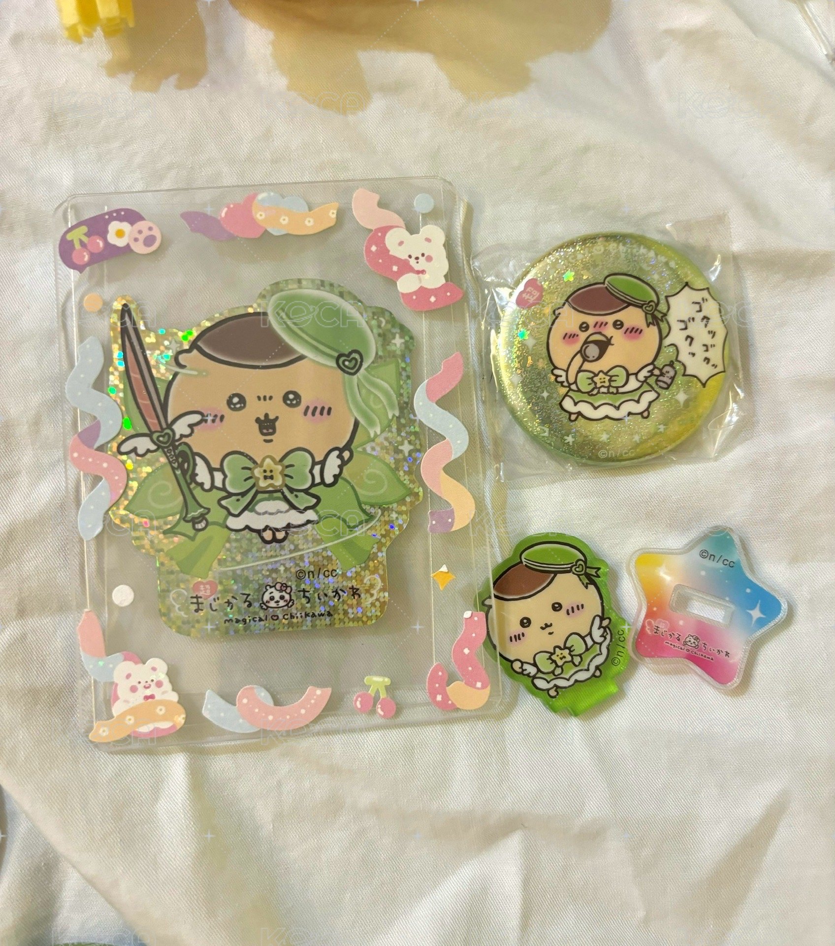魔法少女栗子組（貼紙+小立牌+閃徽）