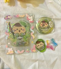 魔法少女栗子組（貼紙+小立牌+閃徽）