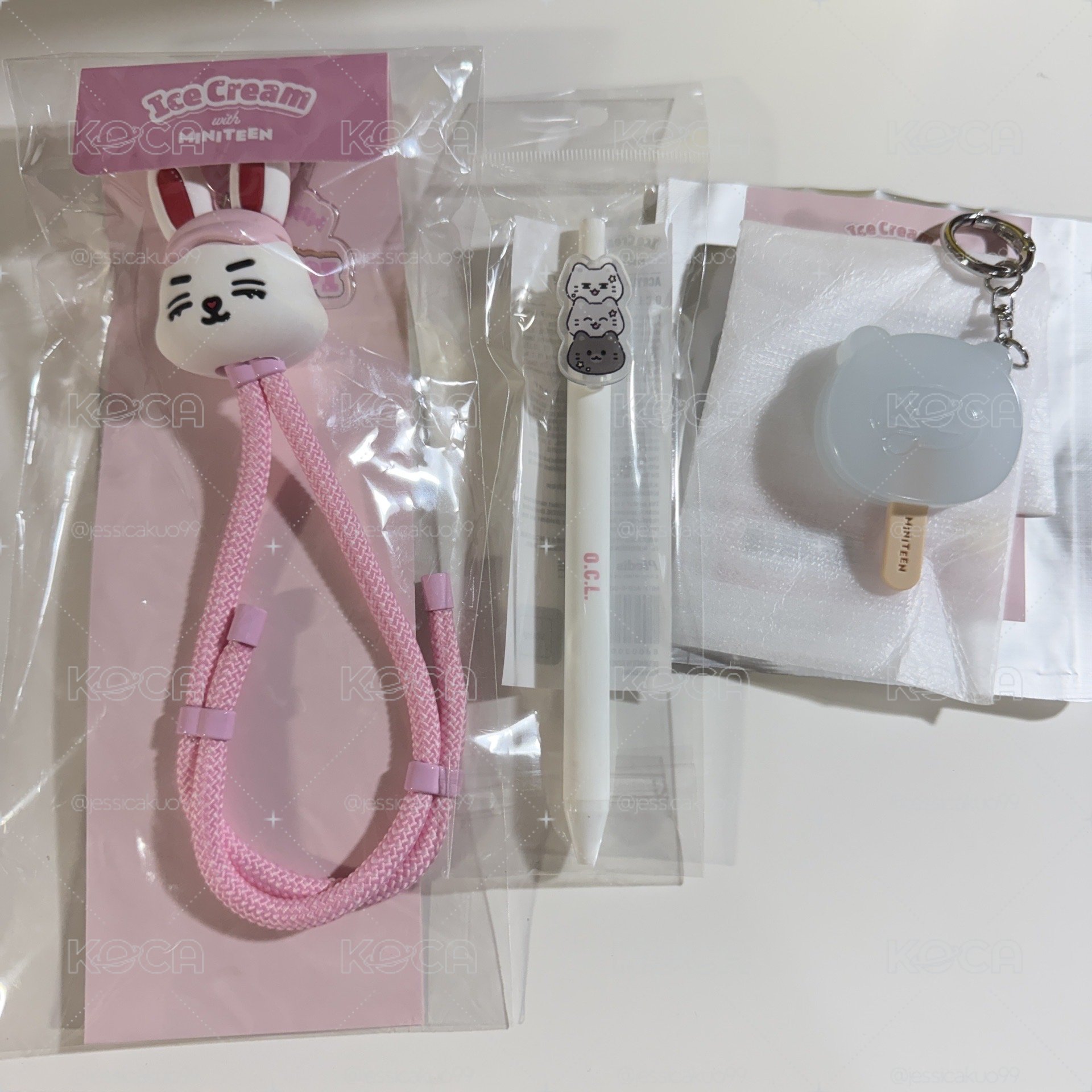 冰淇淋miniteen 台北快閃店 喆手機吊繩 俊筆 率冰棒