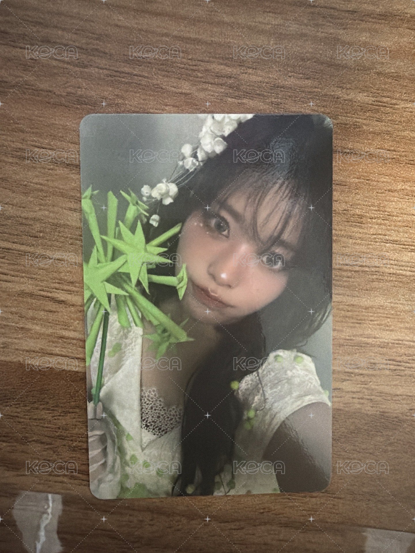 綠色捧花