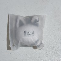寅 安可快閃 銀色大頭吊飾