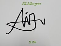 I'LL LIKE YOU 簽名卡 