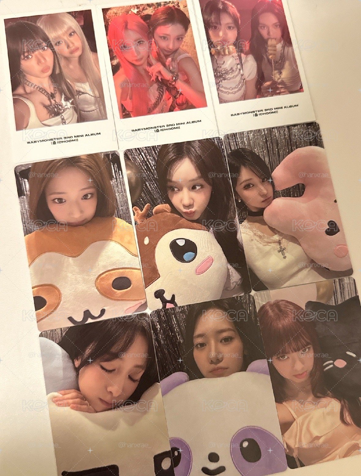 現貨 BABYMONSTER CHOOM wvs早鳥禮A ver一套