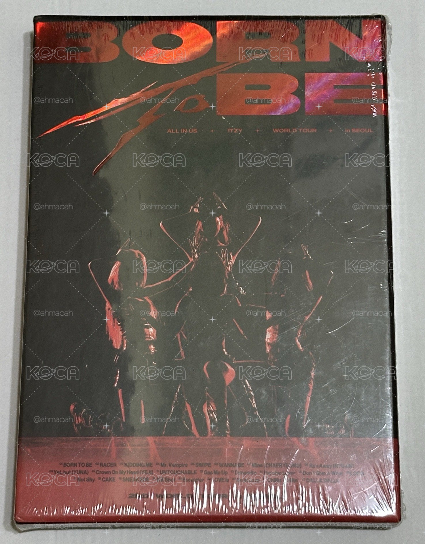 ITZY 二巡 Born to be DVD