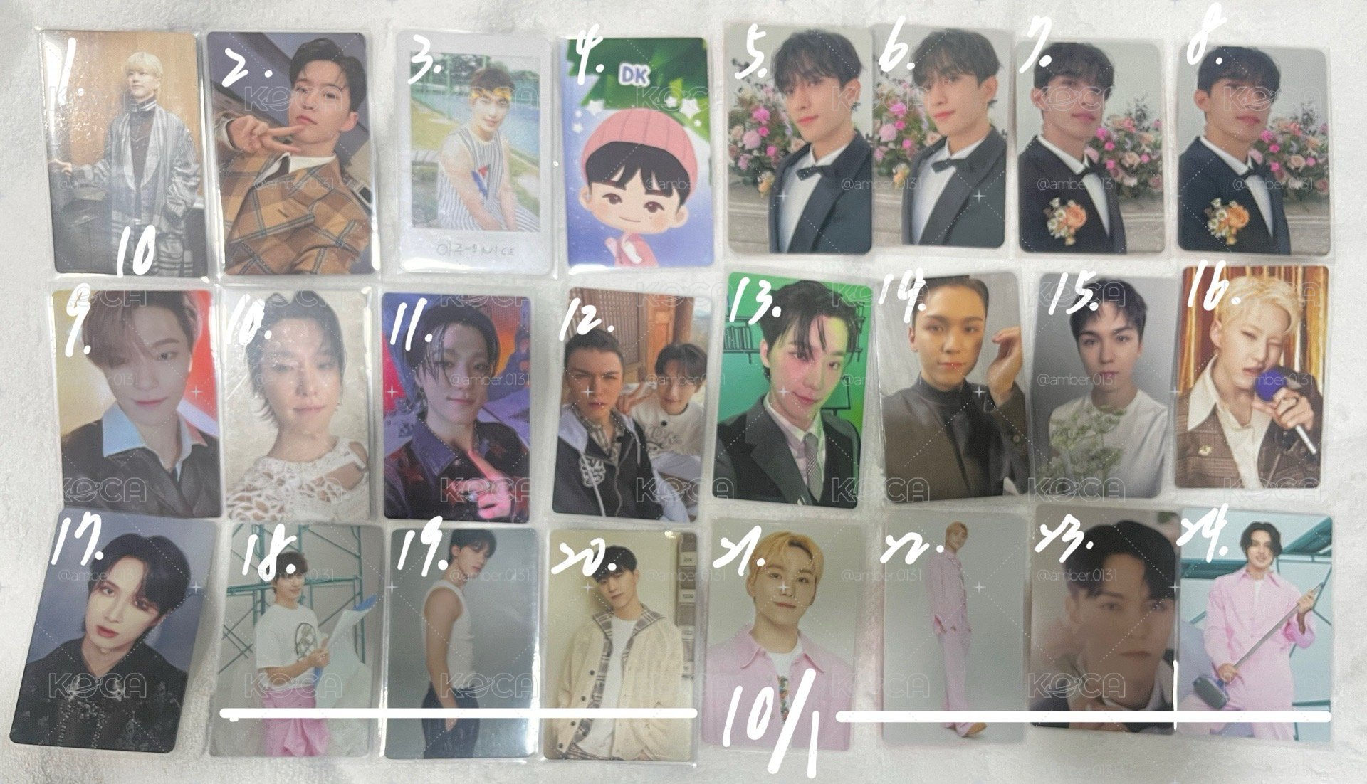 Seventeen 各種卡類