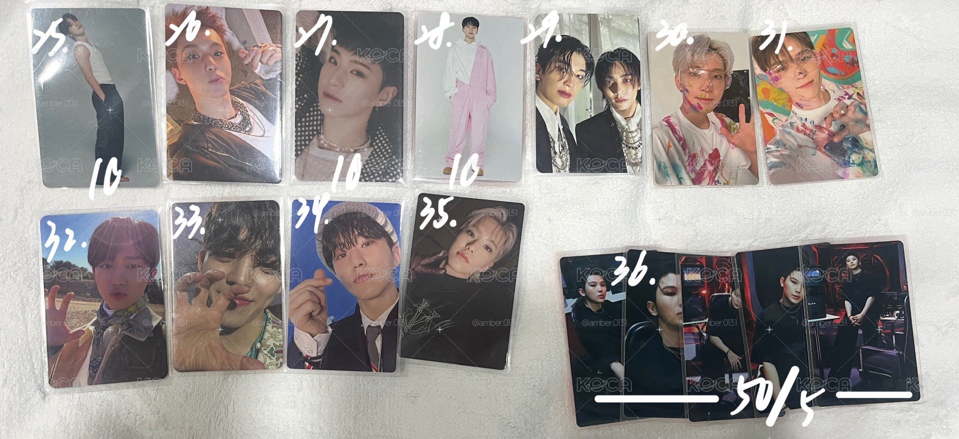 Seventeen 各種卡類