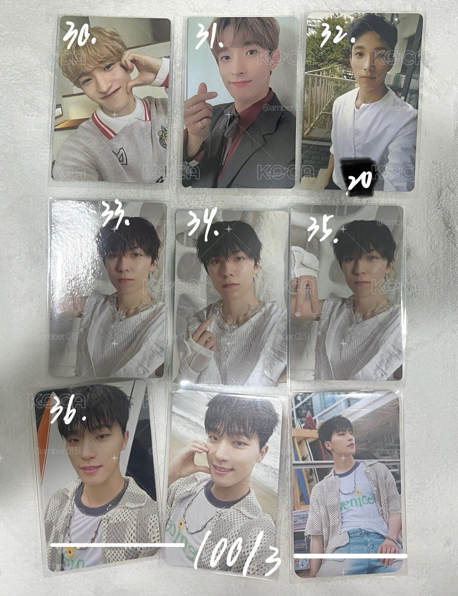 Seventeen 各種卡類