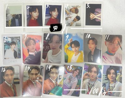 Seventeen 各種卡類！