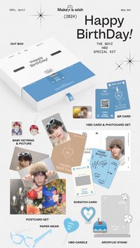 THE BOYZ HBD SPECIAL KIT [NEW DAY]  生日禮盒 