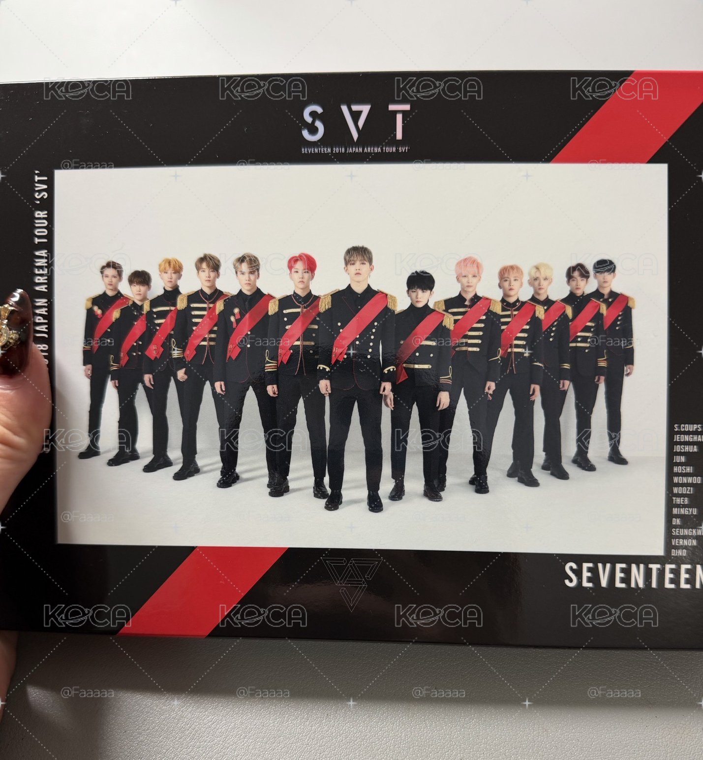 SEVENTEEN2018 SEVENTEEN JAPAN ARENA TOUR 'SVT'寫真集/