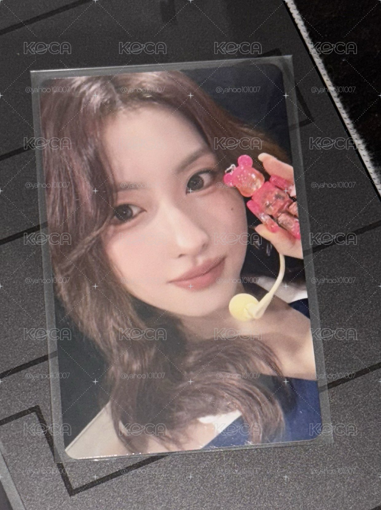 TWICE 暴力熊 代言卡 桃