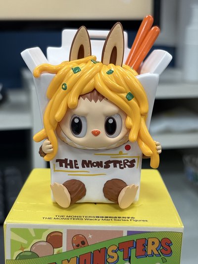 POP MART LABUBU THE MONSTERS怪味便利店系列 炒麵 已拆