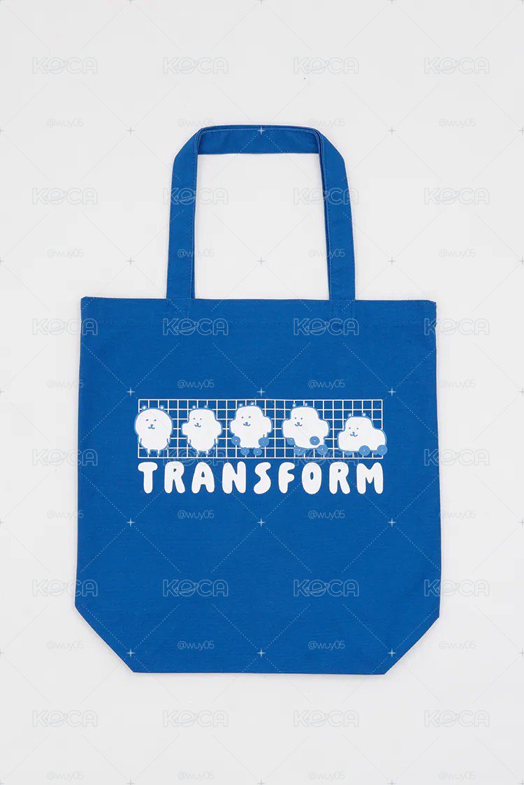 TRANSFORM 車車熊帆布袋