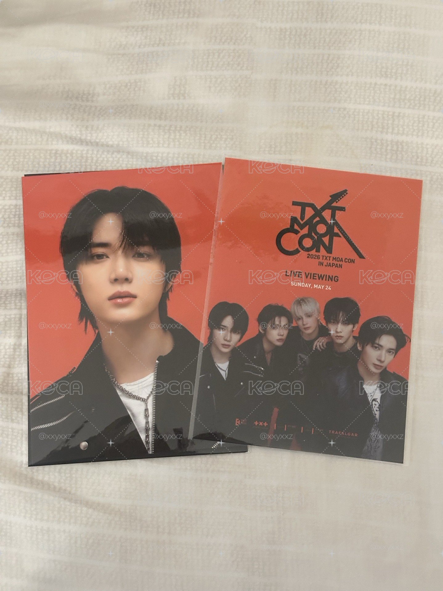 TXT MOA CON直播特典 杋圭+團體
