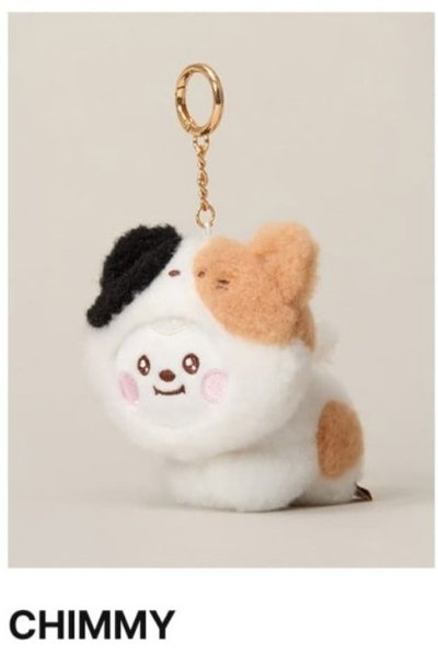 BT21 BABY MORE FLUFFY 毛絨鑰匙圈
