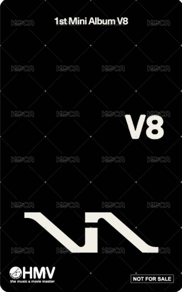 V8' hmv COMPACT ver. 特典卡| THE 8 - VERNON X THE 8 1st Mini Album