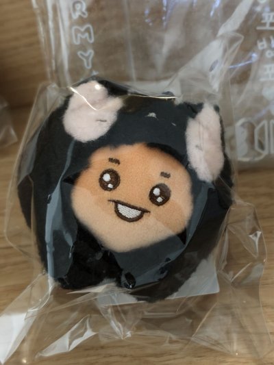 BT21 BABY  MORE FLUFFY 毛絨鑰匙圈