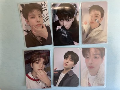 【Stray Kids】「金昇玟」SKZ SeungMin 玟 卡盤 專卡 小卡 特典 6張卡