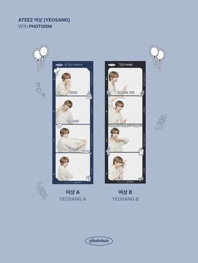 （7/15絕版）呂尚 Photoism 人生四格卡 / 拍貼
