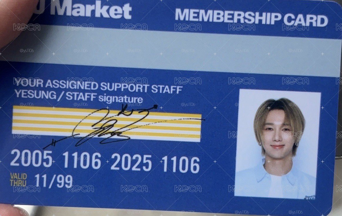 SJ MARKET 台北 入場卡 / 場限卡 藝聲+藝聲杯套