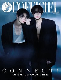 24L'OFFICIEL4月 禎元&NI-KI封面 雜誌 