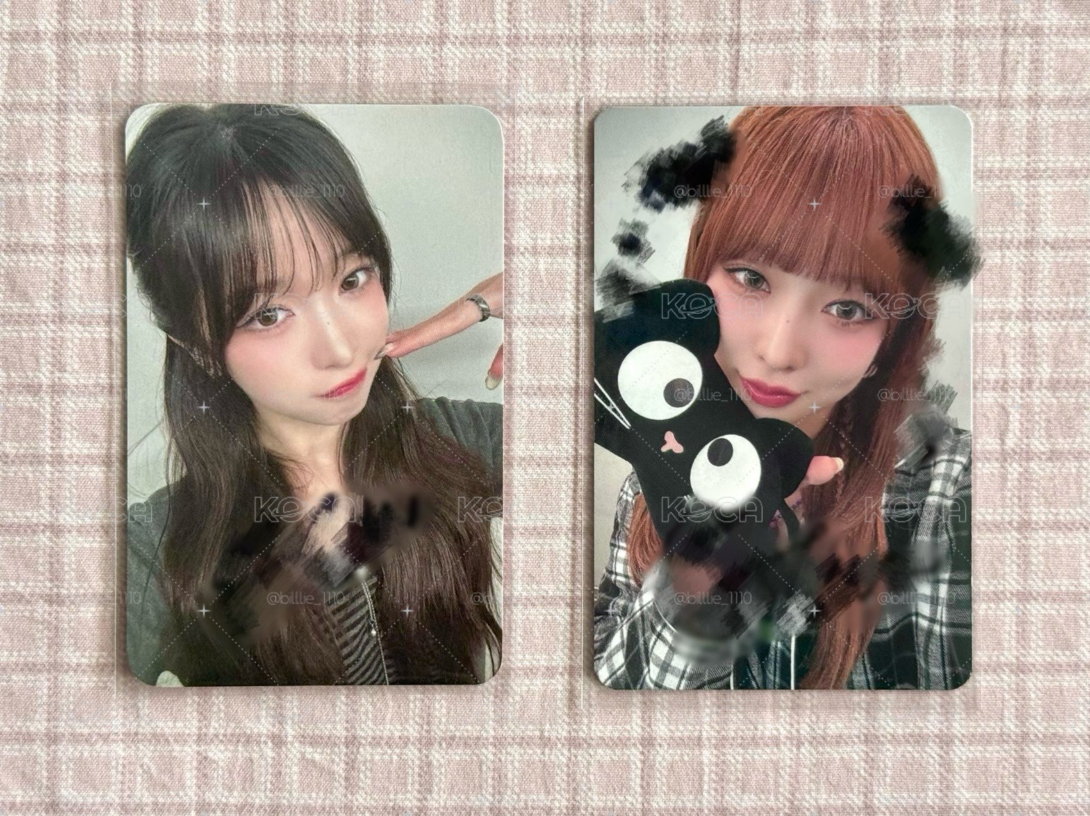 Haruna 親簽小卡 塗鴉小卡 睡衣 簽售卡