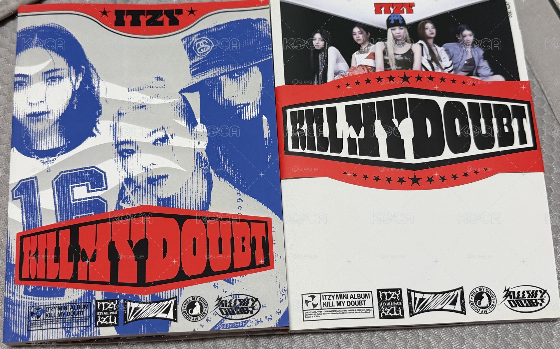 ITZY kill my doubt 空專兩版不拆